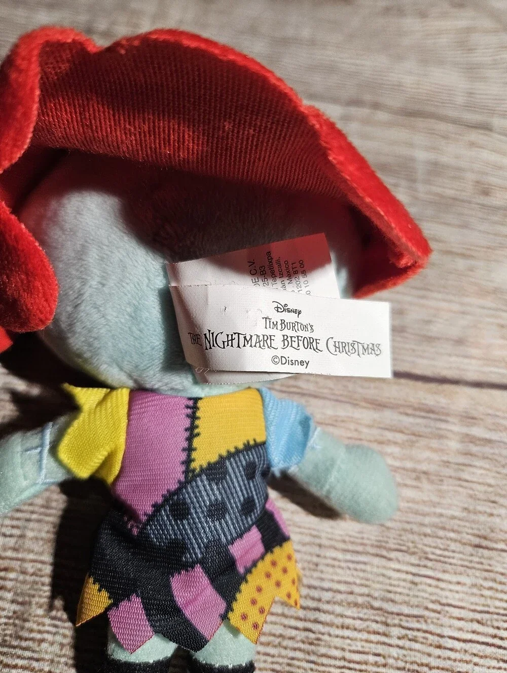 Disney Nightmare Before Christmas sally plush bag clip charm